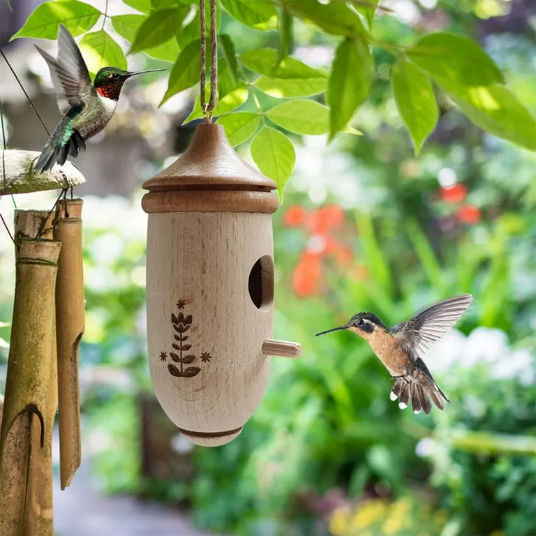 Last Day Sale 70% OFF💕Wooden Hummingbird House-Gift for Nature Lovers